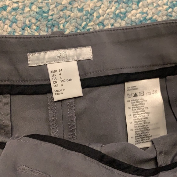 H&M Grey Suit Pants - Picture 2 of 2